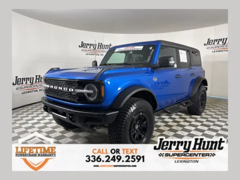 Blue 2024 Ford Bronco Wildtrak for sale in Lexington, NC