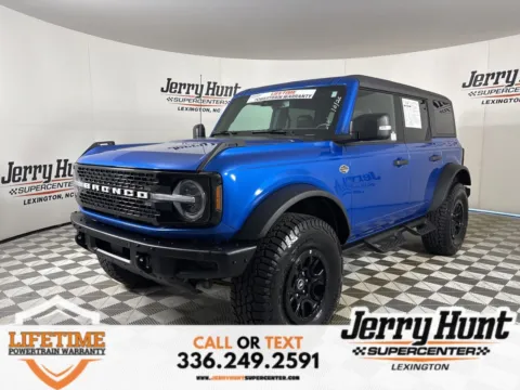 Blue 2024 Ford Bronco Wildtrak for sale in Lexington, NC