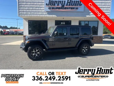 Gray 2019 Jeep Wrangler Unlimited Rubicon for sale in Lexington, NC