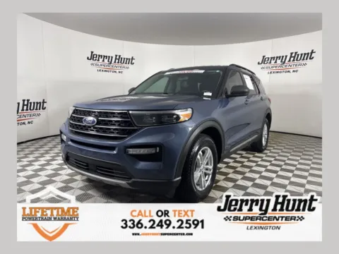 Blue 2021 Ford Explorer XLT for sale in Lexington, NC