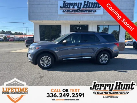Blue 2021 Ford Explorer XLT for sale in Lexington, NC