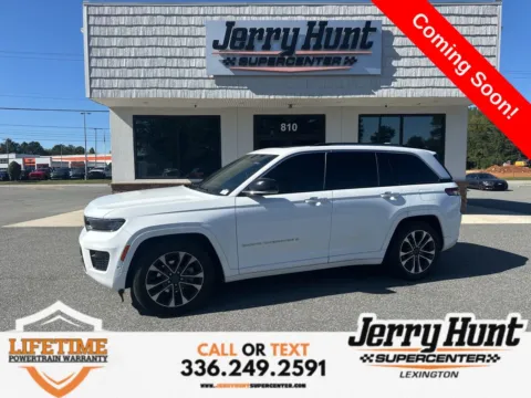 White 2022 Jeep Grand Cherokee Overland for sale in Lexington, NC