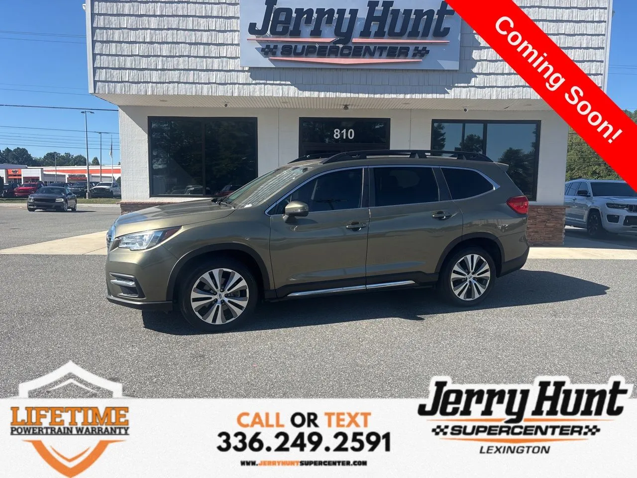 Green 2022 Subaru Ascent Limited for sale in Lexington, NC