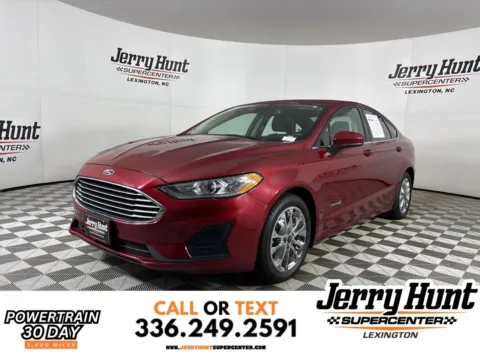 Red 2019 Ford Fusion Hybrid SE for sale in Lexington, NC