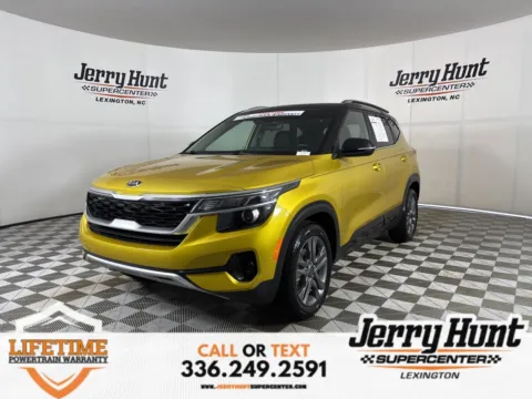 Yellow 2021 Kia Seltos S for sale in Lexington, NC
