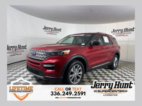 Red 2023 Ford Explorer Limited for sale in Lexington, NC
