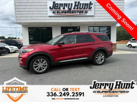 Red 2023 Ford Explorer Limited for sale in Lexington, NC