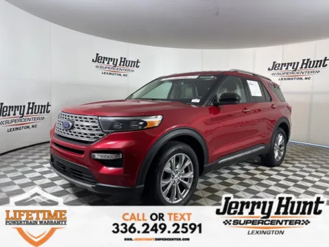 Red 2023 Ford Explorer Limited for sale in Lexington, NC