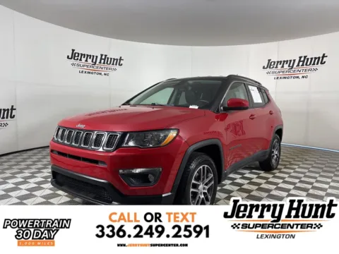 Red 2019 Jeep Compass Latitude for sale in Lexington, NC