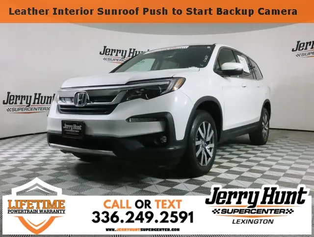 Used 2021 Honda Pilot EX-L for sale in Lexington, NC at Jerry Hunt