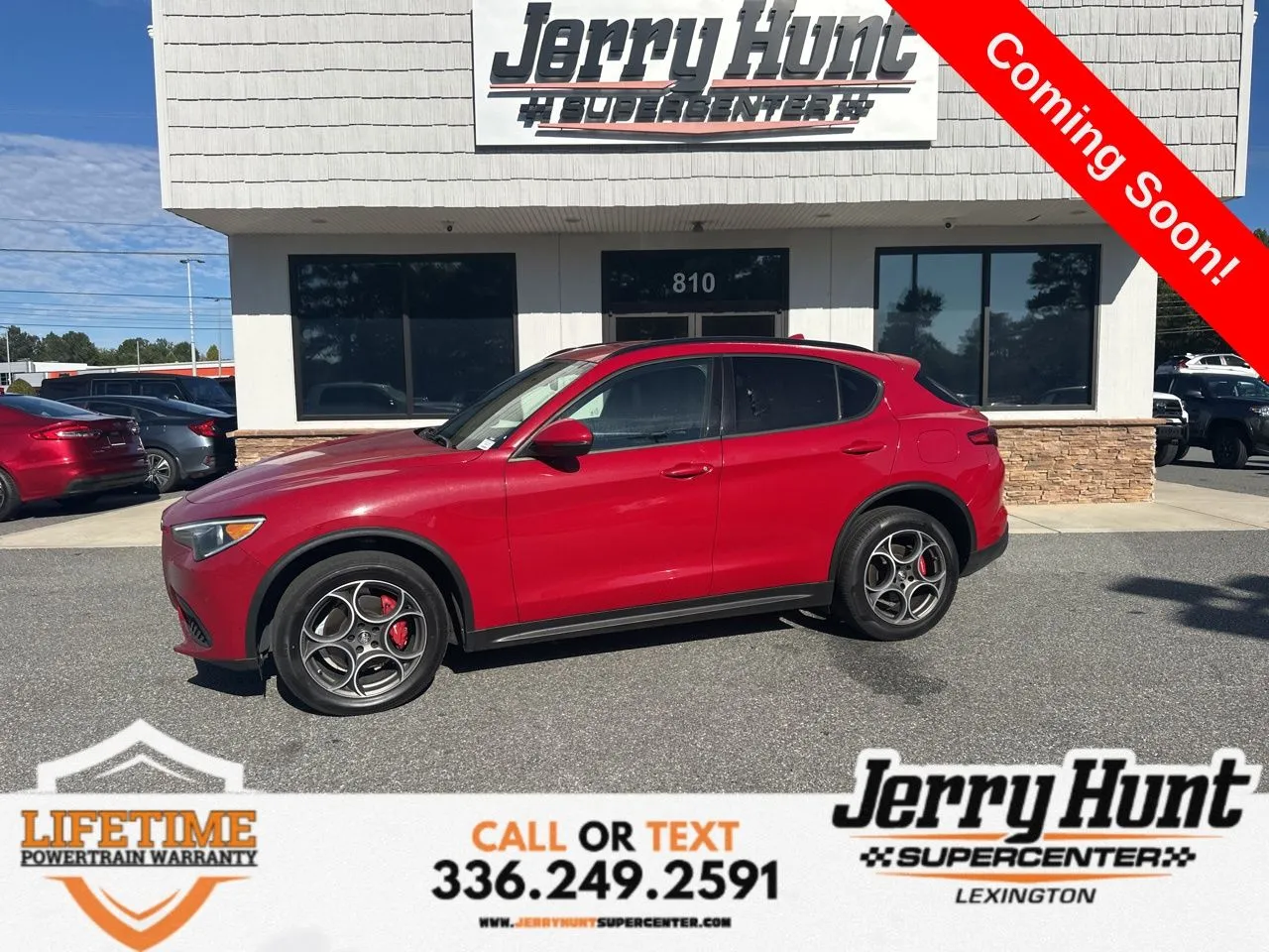 Red 2022 Alfa Romeo Stelvio Sprint for sale in Lexington, NC
