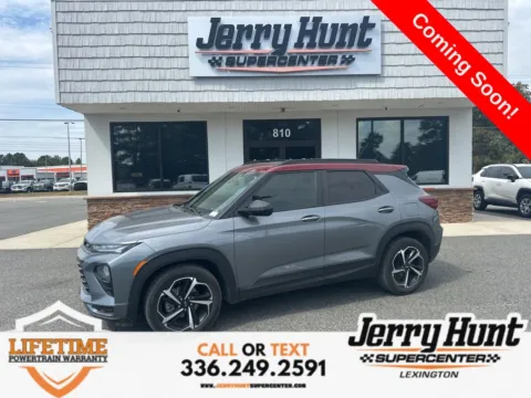 Gray 2022 Chevrolet TrailBlazer RS for sale in Lexington, NC