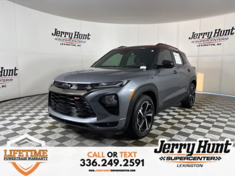 Gray 2022 Chevrolet TrailBlazer RS for sale in Lexington, NC