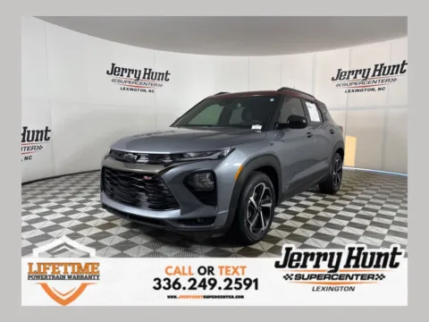 Gray 2022 Chevrolet TrailBlazer RS for sale in Lexington, NC