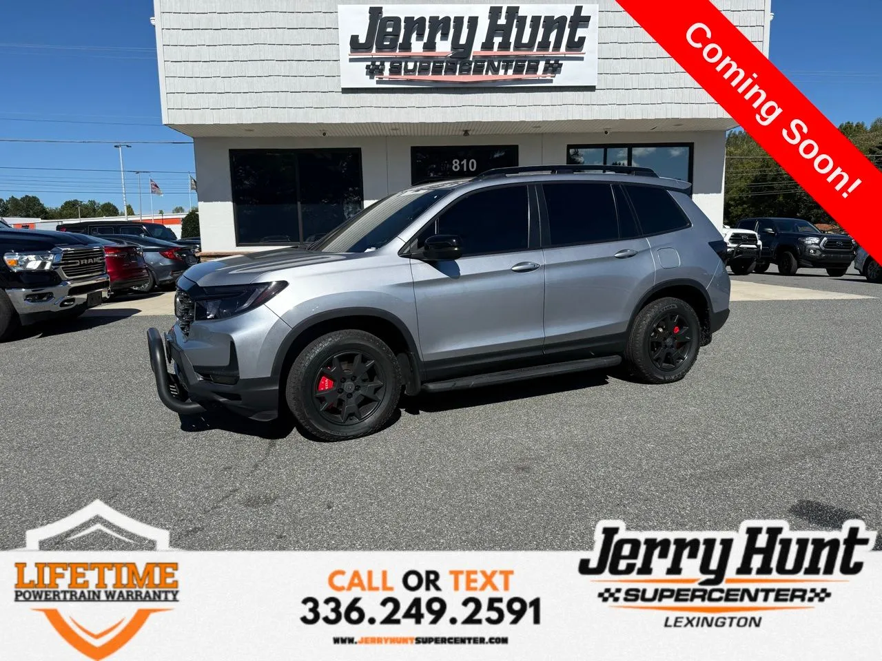 Silver 2022 Honda Passport TrailSport for sale in Lexington, NC