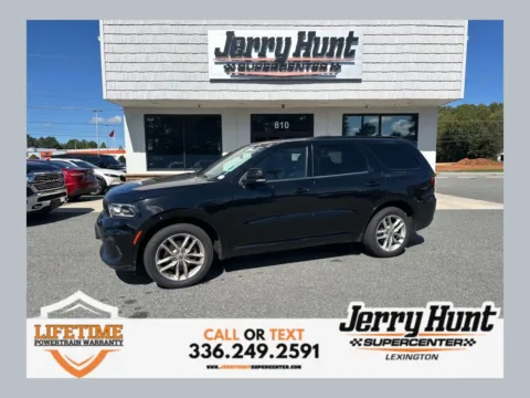 Black 2023 Dodge Durango GT Plus for sale in Lexington, NC