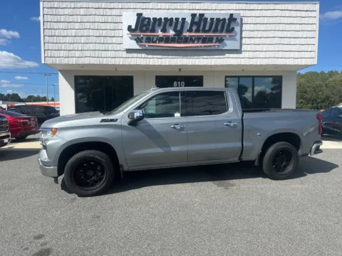 Gray 2024 Chevrolet Silverado 1500 LTZ for sale in Lexington, NC