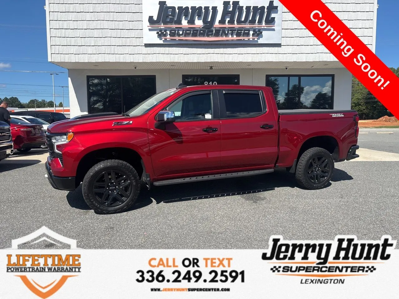 Red 2024 Chevrolet Silverado 1500 LT Trail Boss for sale in Lexington, NC