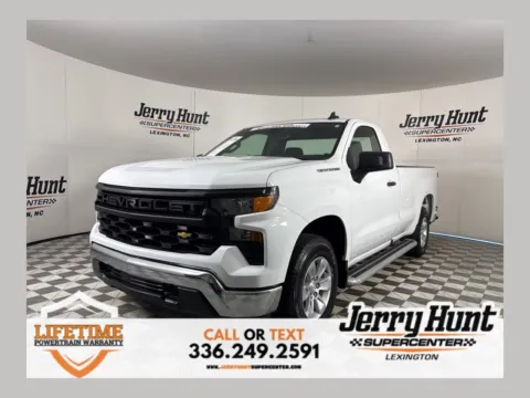 White 2024 Chevrolet Silverado 1500 WT for sale in Lexington, NC