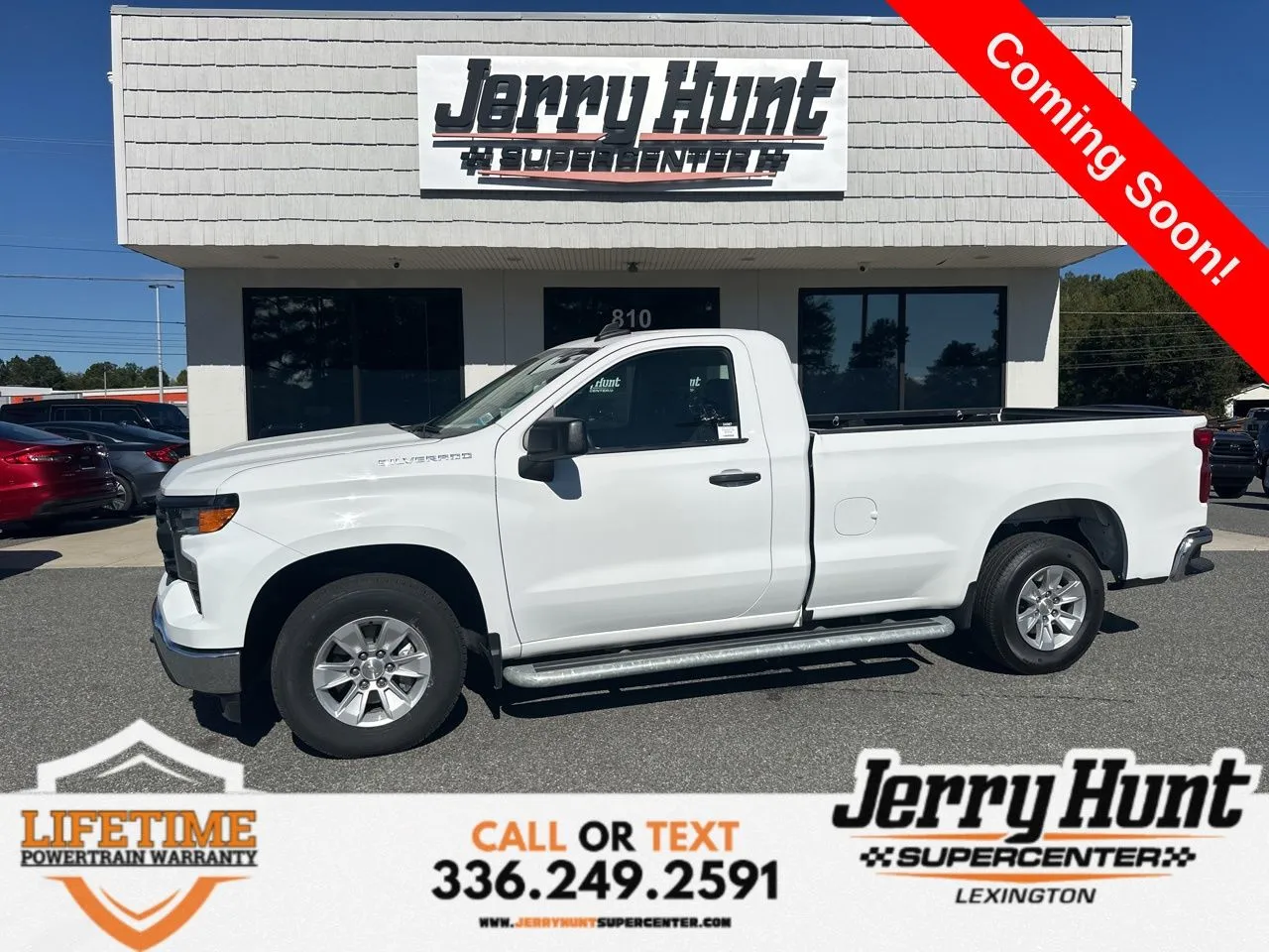 White 2024 Chevrolet Silverado 1500 WT for sale in Lexington, NC