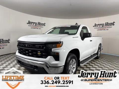 White 2024 Chevrolet Silverado 1500 WT for sale in Lexington, NC