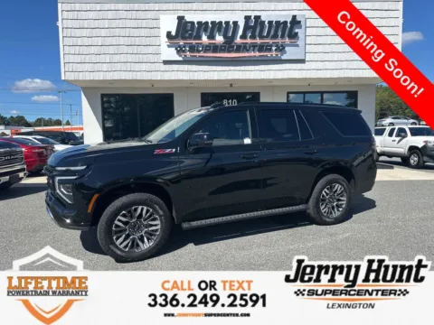 Black 2025 Chevrolet Tahoe Z71 for sale in Lexington, NC