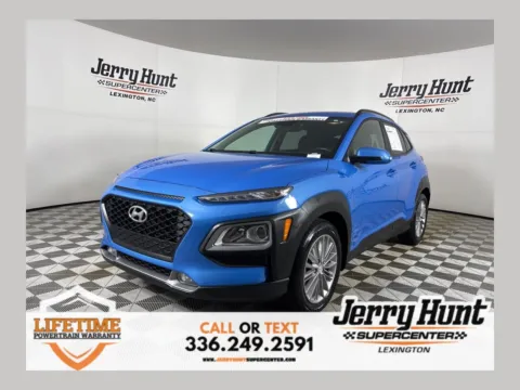 Blue 2021 Hyundai Kona SEL Plus for sale in Lexington, NC