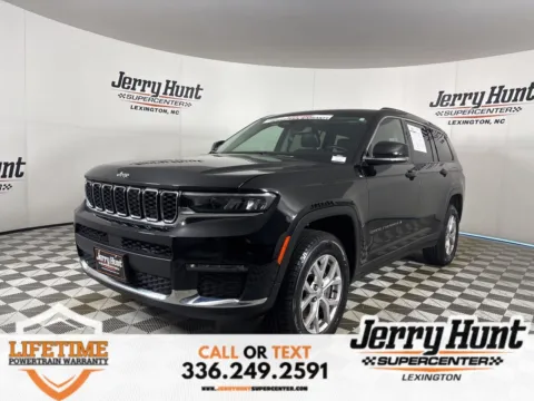 Black 2022 Jeep Grand Cherokee L Limited for sale in Lexington, NC