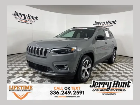 Gray 2022 Jeep Cherokee Limited for sale in Lexington, NC