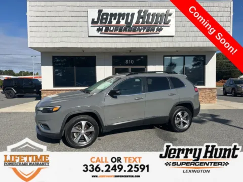 Gray 2022 Jeep Cherokee Limited for sale in Lexington, NC