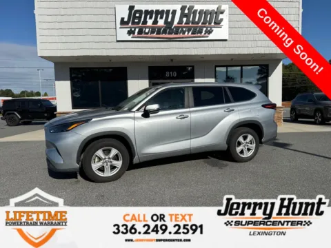 Silver 2023 Toyota Highlander L for sale in Lexington, NC