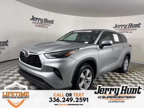 Silver 2023 Toyota Highlander L for sale in Lexington, NC