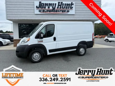 White 2021 Ram ProMaster 1500 Low Roof for sale in Lexington, NC