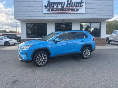 Blue 2020 Toyota RAV4 XLE Premium for sale in Lexington, NC