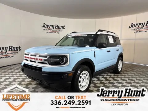 Blue 2024 Ford Bronco Sport Heritage for sale in Lexington, NC