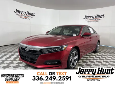 Red 2018 Honda Accord EX-L for sale in Lexington, NC