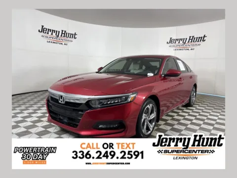 Red 2018 Honda Accord EX-L for sale in Lexington, NC