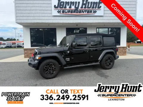Black 2019 Jeep Wrangler Unlimited Sport S for sale in Lexington, NC