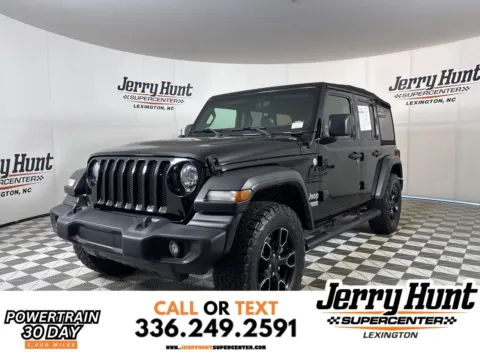Black 2019 Jeep Wrangler Unlimited Sport S for sale in Lexington, NC