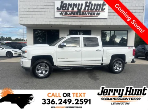 White 2018 Chevrolet Silverado 1500 LTZ for sale in Lexington, NC