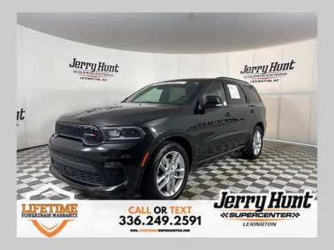 Black 2023 Dodge Durango GT Plus for sale in Lexington, NC