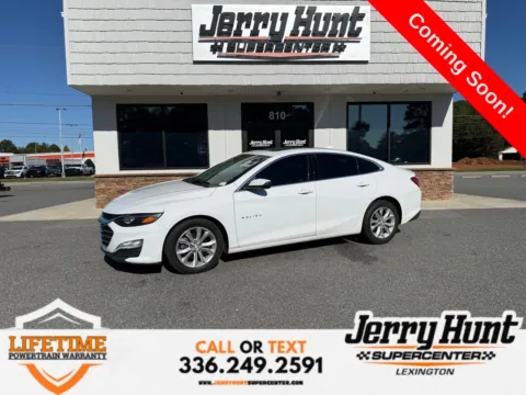 White 2022 Chevrolet Malibu LT for sale in Lexington, NC