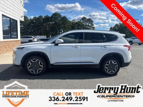 White 2023 Hyundai Santa Fe Limited for sale in Lexington, NC