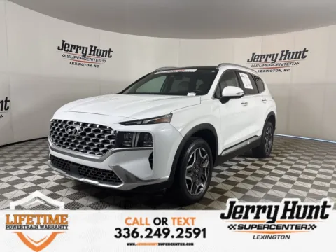 White 2023 Hyundai Santa Fe Limited for sale in Lexington, NC