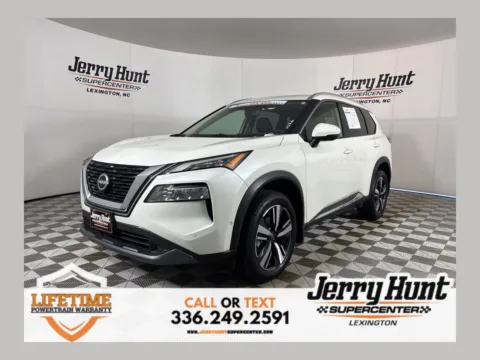 White 2023 Nissan Rogue SL for sale in Lexington, NC