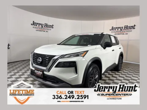 White 2023 Nissan Rogue S for sale in Lexington, NC