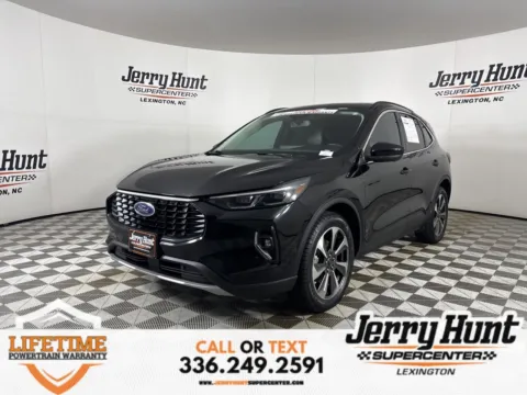 Black 2023 Ford Escape Hybrid Platinum for sale in Lexington, NC