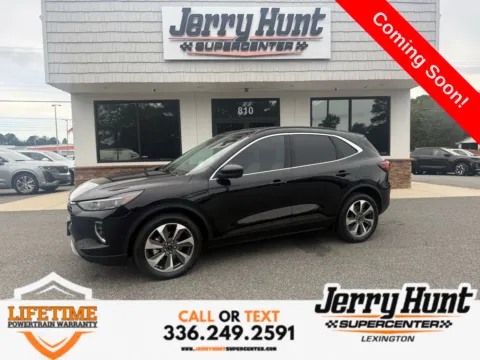 Black 2023 Ford Escape Hybrid Platinum for sale in Lexington, NC