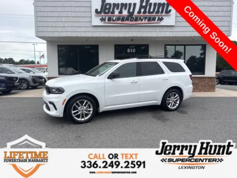 White 2023 Dodge Durango GT Plus for sale in Lexington, NC