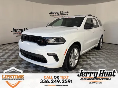 White 2023 Dodge Durango GT Plus for sale in Lexington, NC